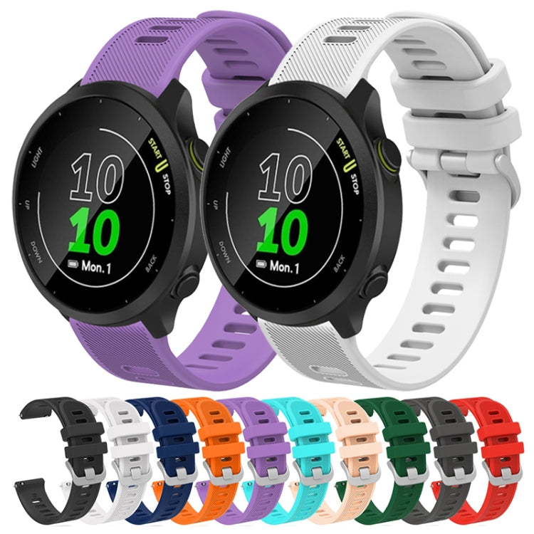 For Garmin Garminmove Style 20mm Silicone Twill Watch Band
