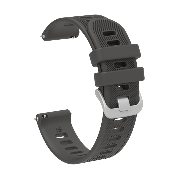 For Amazfit GTS 2 mini 20mm Silicone Twill Watch Band