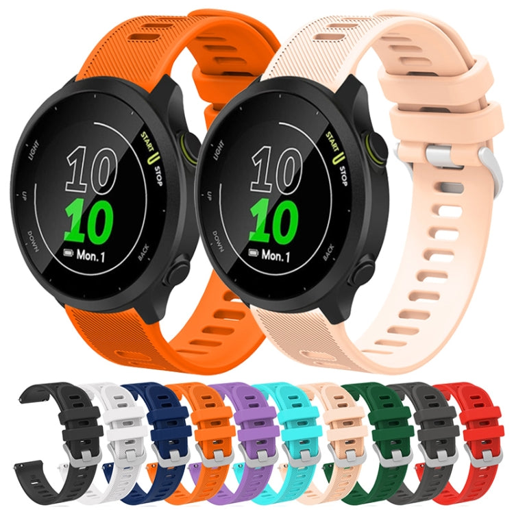 For Amazfit GTR 42mm 20mm Silicone Twill Watch Band