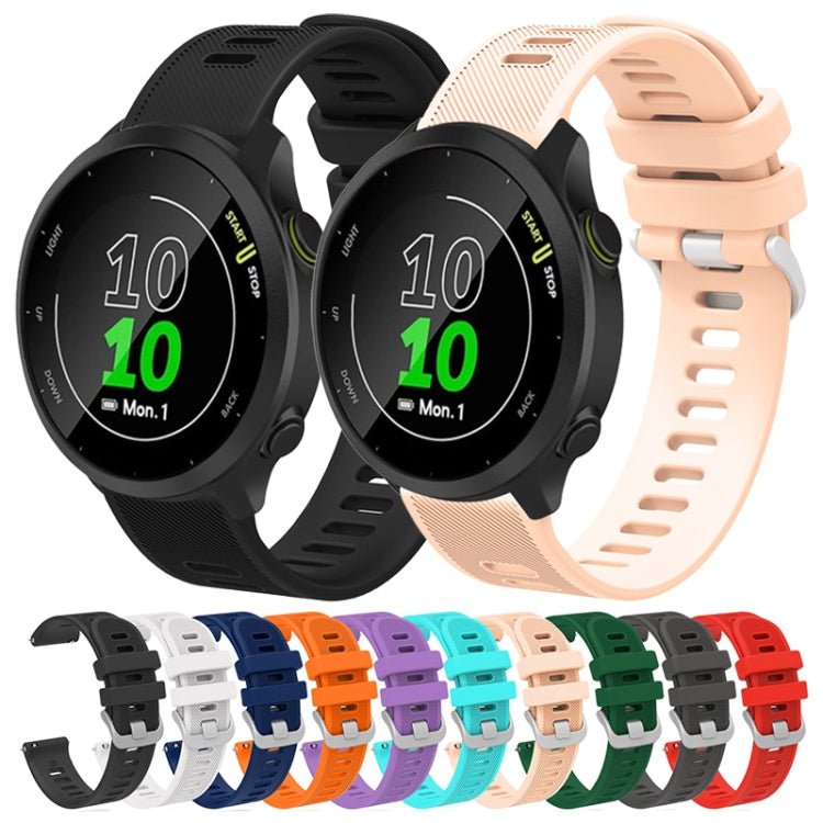 For Amazfit GTS 20mm Silicone Twill Watch Band