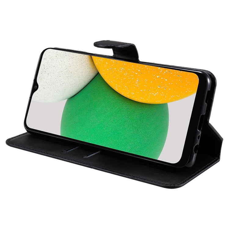 For Samsung Galaxy A03 Core JUNSUNMAY  Calf Texture Leather Phone Case