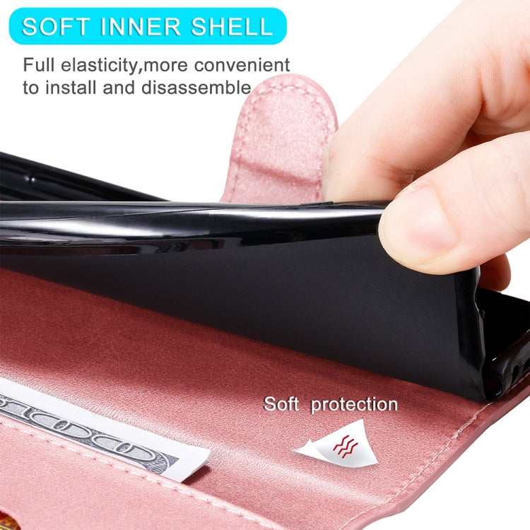For Samsung Galaxy A23 4G / M23 / F23 JUNSUNMAY Calf Texture Leather Phone Case