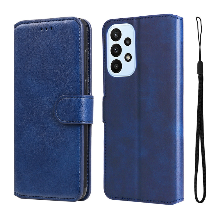 For Samsung Galaxy A23 4G / M23 / F23 JUNSUNMAY Calf Texture Leather Phone Case