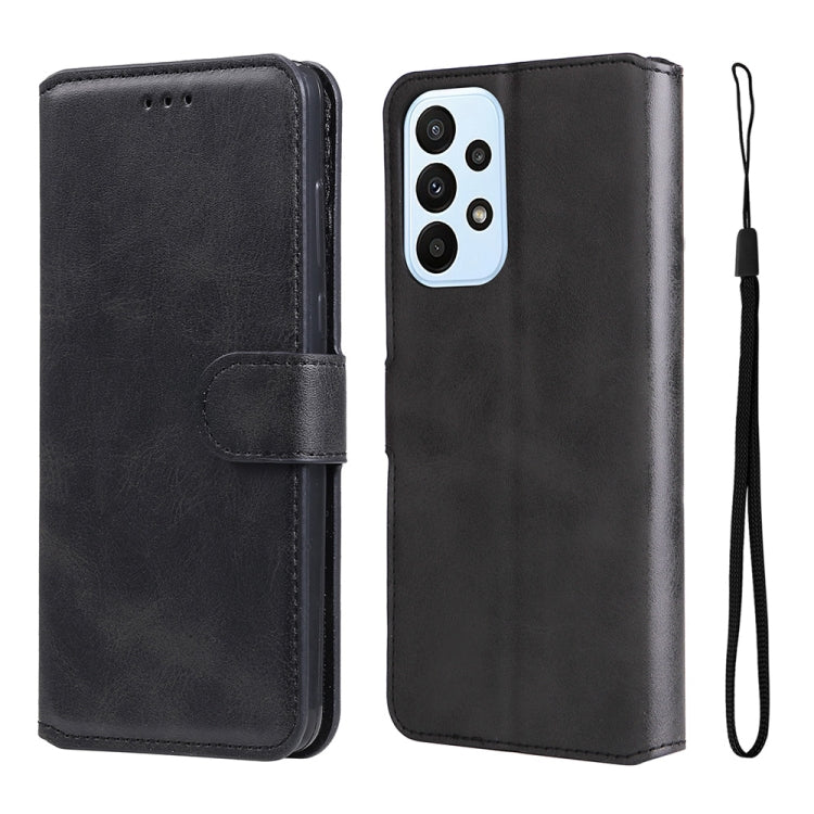 For Samsung Galaxy A23 4G / M23 / F23 JUNSUNMAY Calf Texture Leather Phone Case