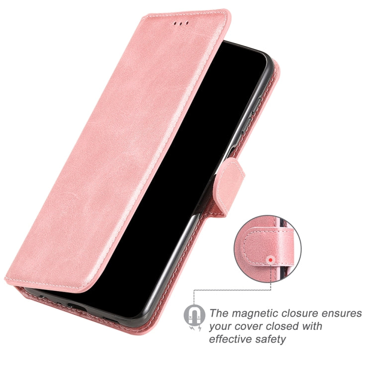 For Samsung Galaxy A03 166mm EU Version JUNSUNMAY Calf Texture Leather Phone Case