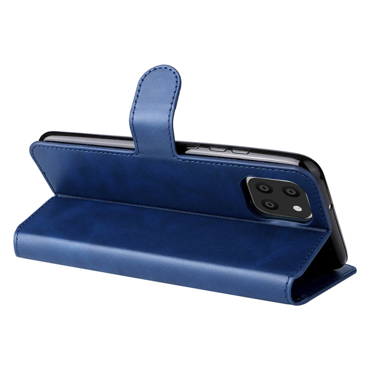 For Samsung Galaxy A03 166mm EU Version JUNSUNMAY Calf Texture Leather Phone Case