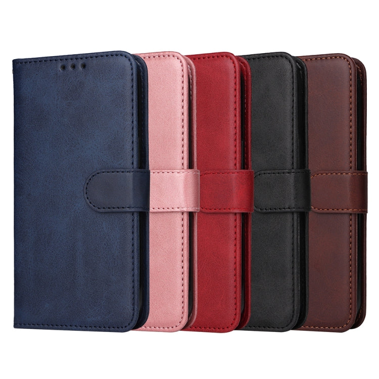 For Samsung Galaxy A03 166mm EU Version JUNSUNMAY Calf Texture Leather Phone Case