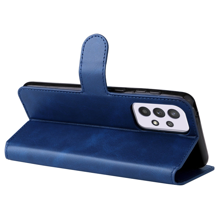 For Samsung Galaxy A33 5G JUNSUNMAY Calf Texture Leather Phone Case