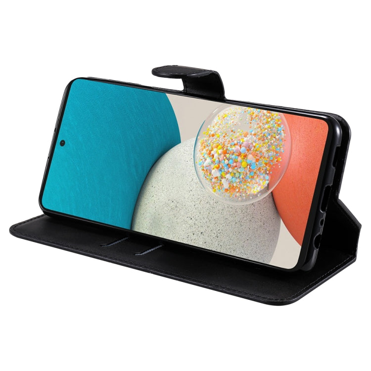 For Samsung Galaxy A53 5G JUNSUNMAY Calf Texture Leather Phone Case