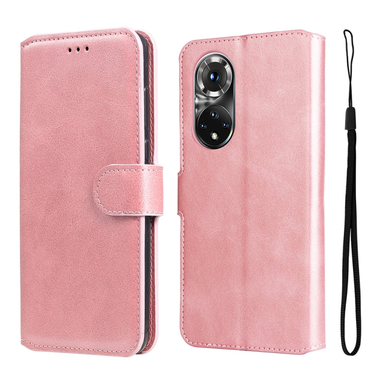 For Honor 50 Pro / Huawei Nova 9 Pro JUNSUNMAY  Calf Texture Leather Phone Case