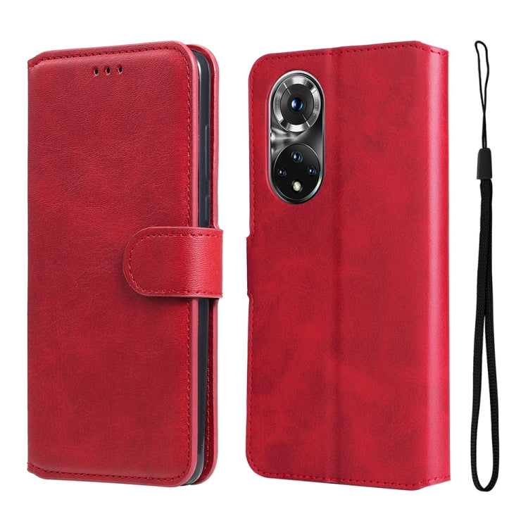 For Honor 50 Pro / Huawei Nova 9 Pro JUNSUNMAY  Calf Texture Leather Phone Case