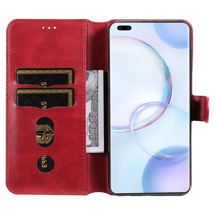 For Honor 50 Pro / Huawei Nova 9 Pro JUNSUNMAY  Calf Texture Leather Phone Case