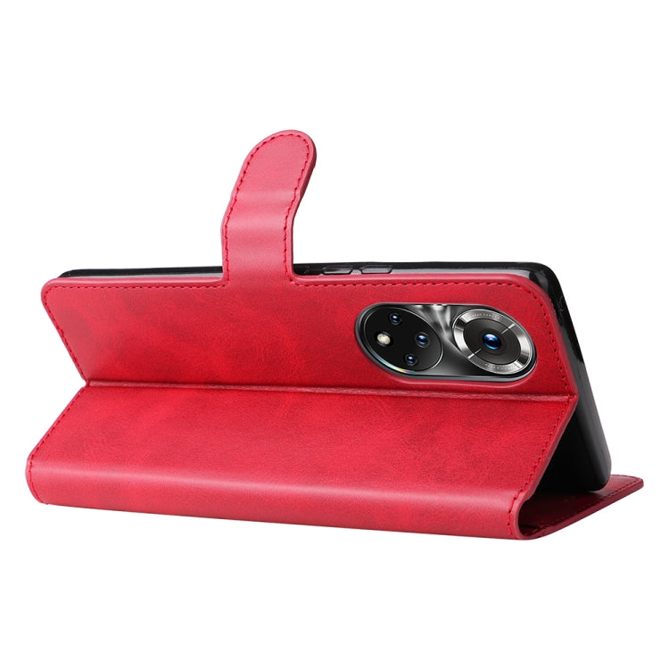 For Honor 50 Pro / Huawei Nova 9 Pro JUNSUNMAY  Calf Texture Leather Phone Case