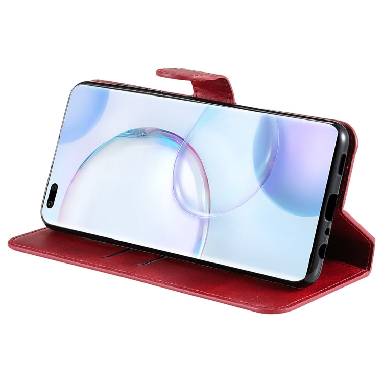 For Honor 50 Pro / Huawei Nova 9 Pro JUNSUNMAY  Calf Texture Leather Phone Case