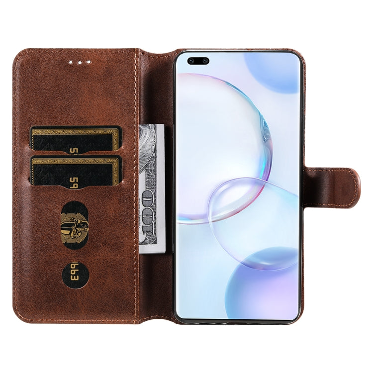 For Honor 50 Pro / Huawei Nova 9 Pro JUNSUNMAY  Calf Texture Leather Phone Case