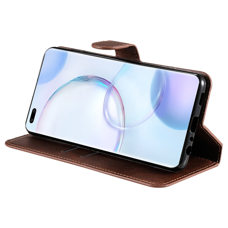 For Honor 50 Pro / Huawei Nova 9 Pro JUNSUNMAY  Calf Texture Leather Phone Case