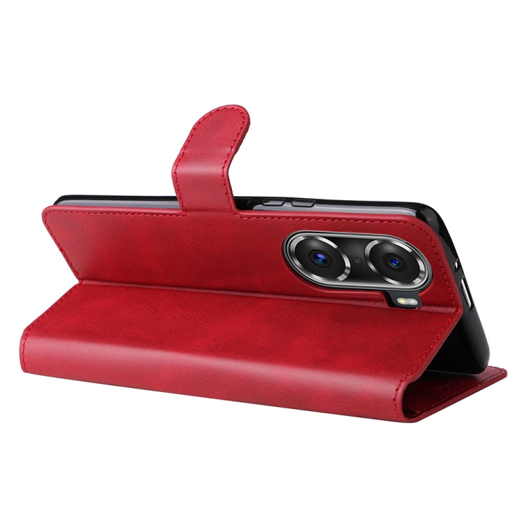 For Honor 50 SE / Huawei Nova 9 SE JUNSUNMAY Calf Texture Leather Phone Case