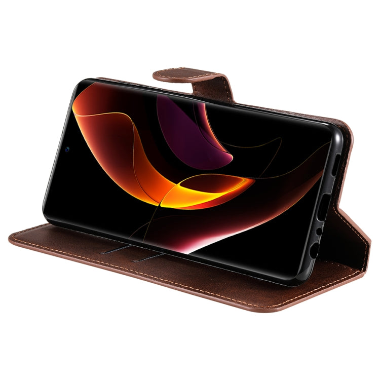 For Honor 50 SE / Huawei Nova 9 SE JUNSUNMAY Calf Texture Leather Phone Case