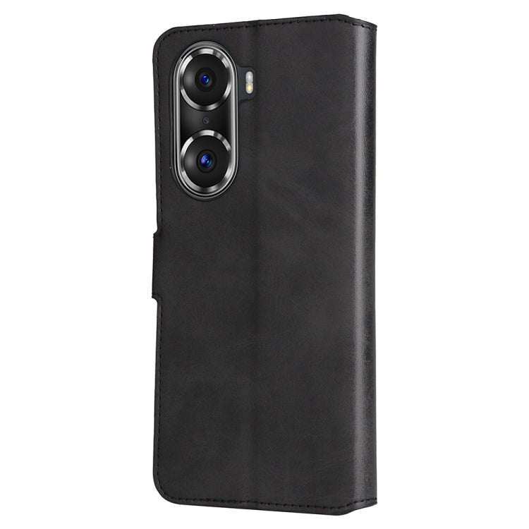 For Honor 60 Pro JUNSUNMAY Calf Texture Leather Phone Case