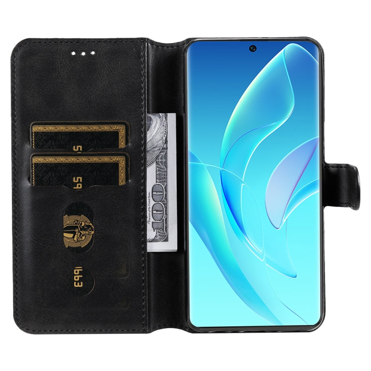 For Honor 60 JUNSUNMAY Calf Texture Leather Phone Case