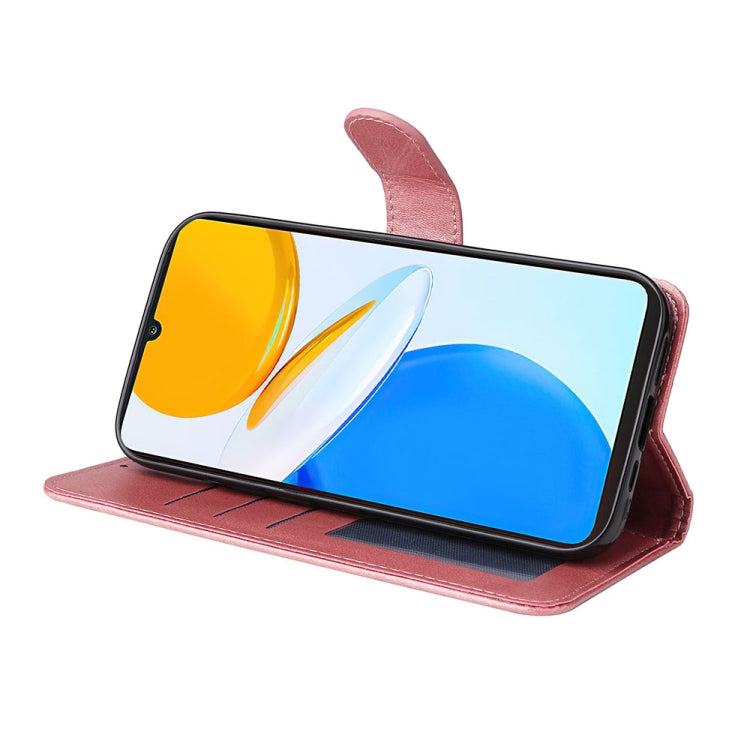 For Honor X7 / Play 30 Plus JSM Calf Texture Leather Phone Case