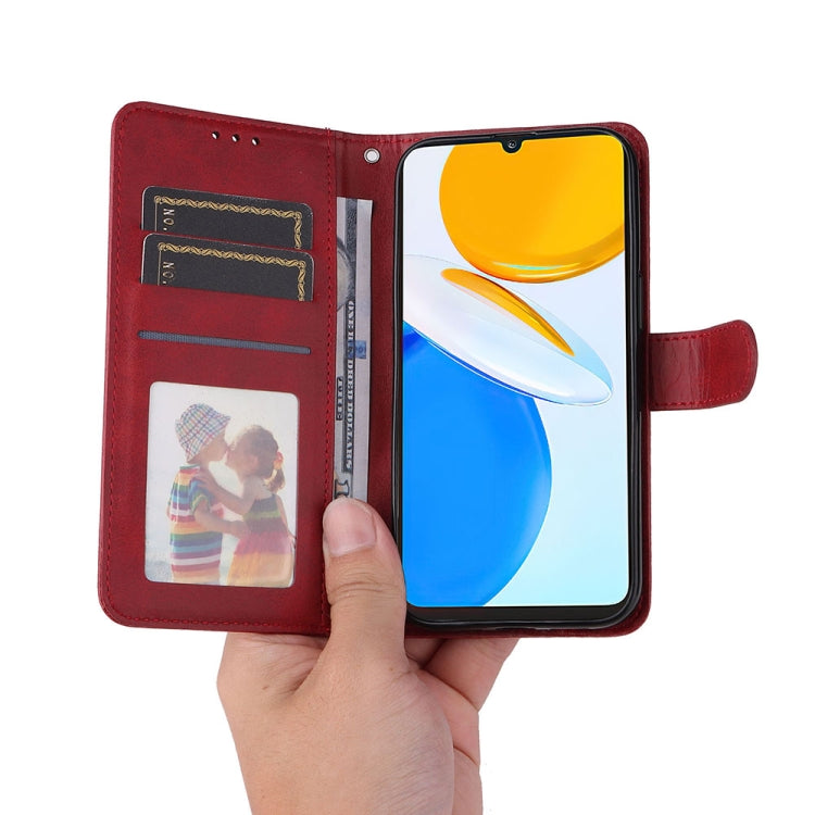 For Honor X7 / Play 30 Plus JSM Calf Texture Leather Phone Case