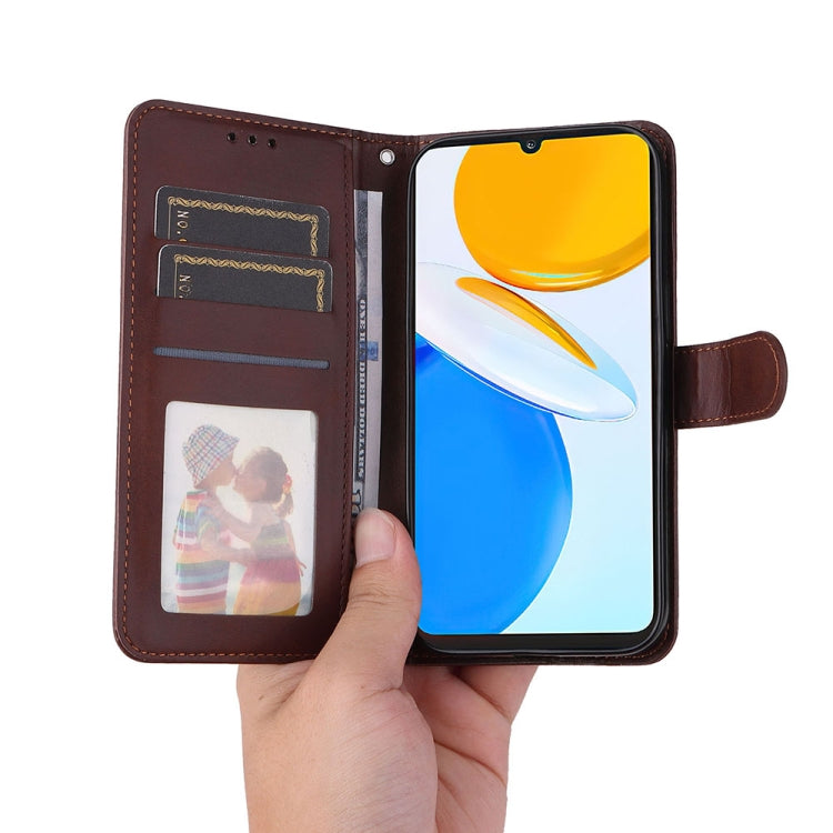 For Honor X7 / Play 30 Plus JSM Calf Texture Leather Phone Case