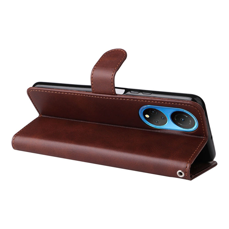 For Honor X7 / Play 30 Plus JSM Calf Texture Leather Phone Case