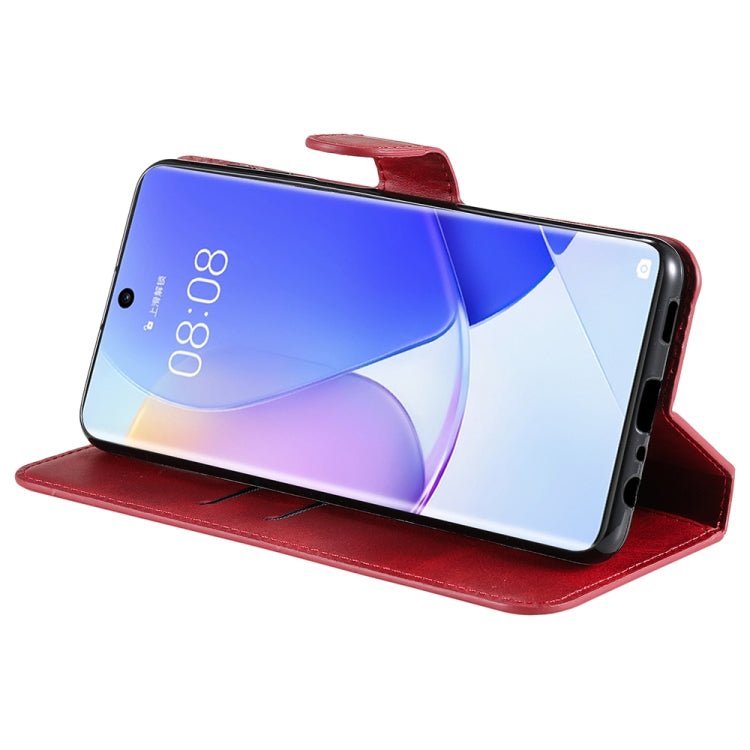 For Honor 50 5G / Huawei Nova 9 JUNSUNMAY Calf Texture Leather Phone Case