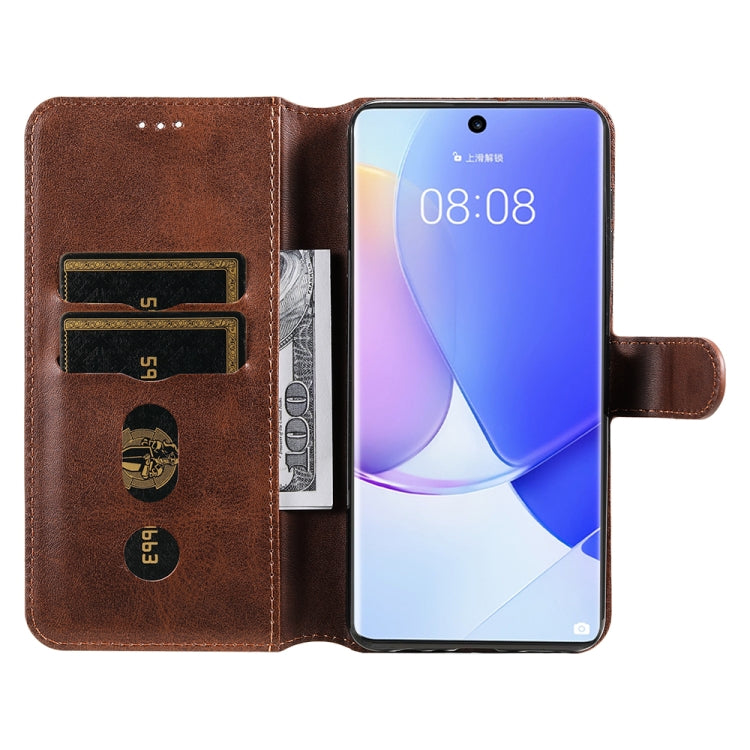 For Honor 50 5G / Huawei Nova 9 JUNSUNMAY Calf Texture Leather Phone Case