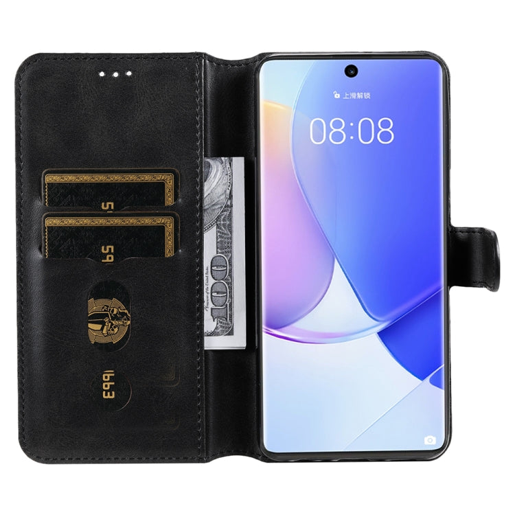 For Honor 50 5G / Huawei Nova 9 JUNSUNMAY Calf Texture Leather Phone Case