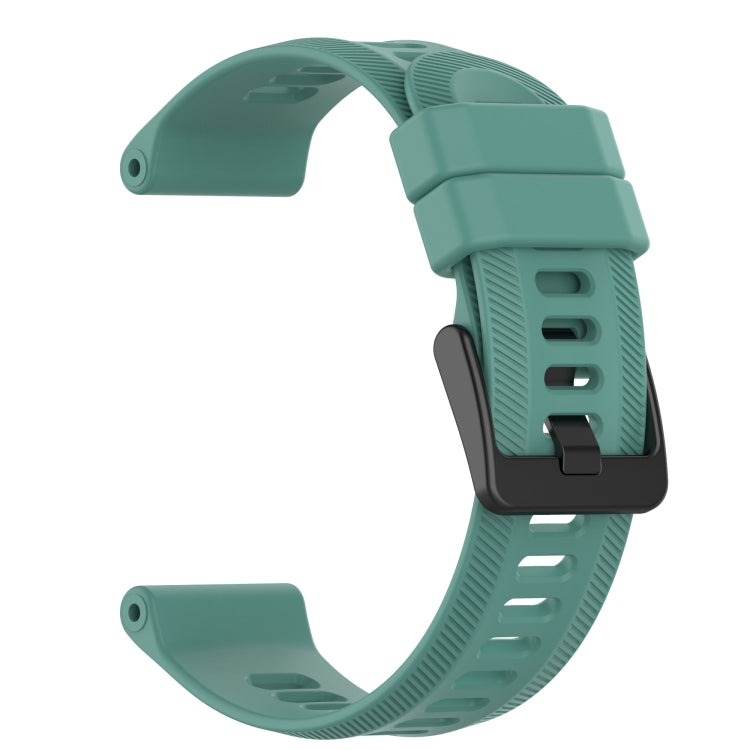 For Garmin Descent G1 22mm Solid Color Silicone Watch Band