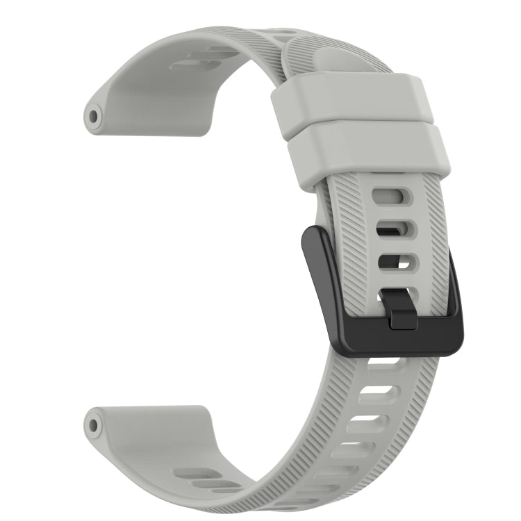 For Garmin Descent G1 22mm Solid Color Silicone Watch Band