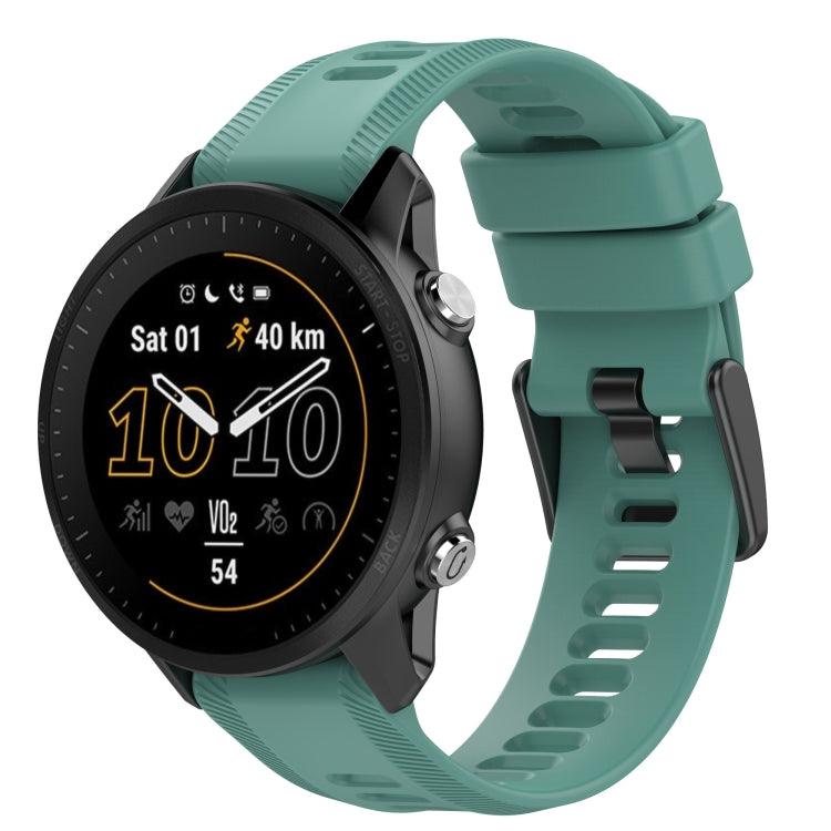 For Garmin Instinct 2 22mm Solid Color Silicone Watch Band