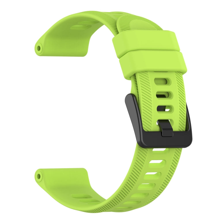 For Garmin Approach S62 22mm Solid Color Silicone Watch Band