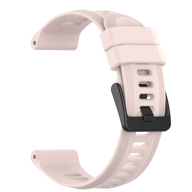For Garmin Approach S60 22mm Solid Color Silicone Watch Band