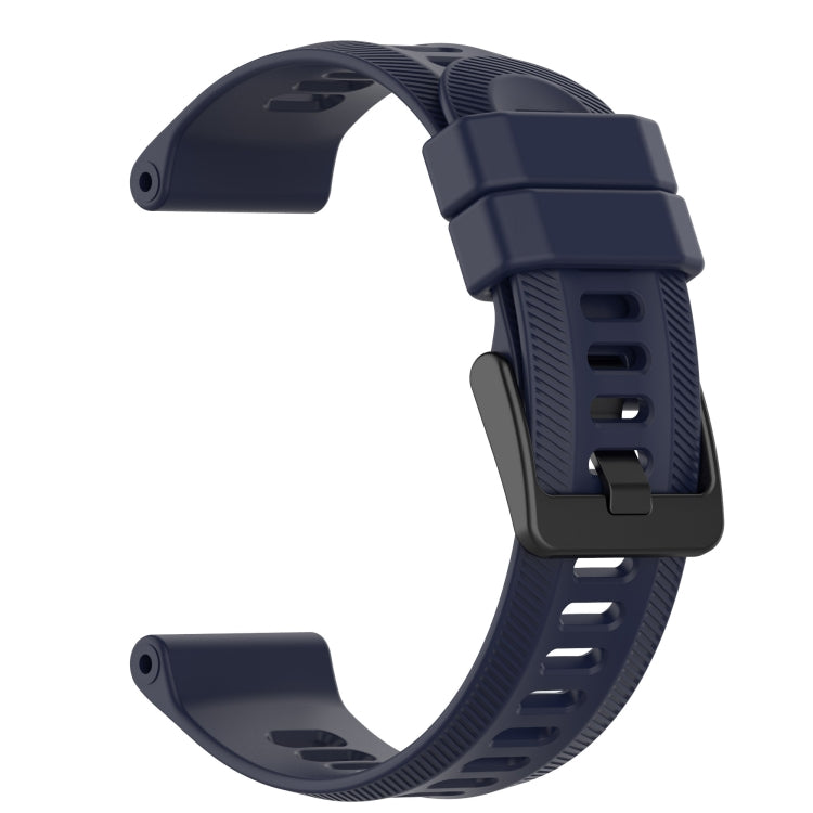 For Garmin Fenix 6 Pro GPS 22mm Solid Color Silicone Watch Band