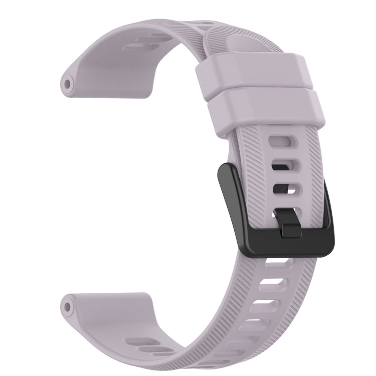 For Garmin Quatix 5 22mm Solid Color Silicone Watch Band