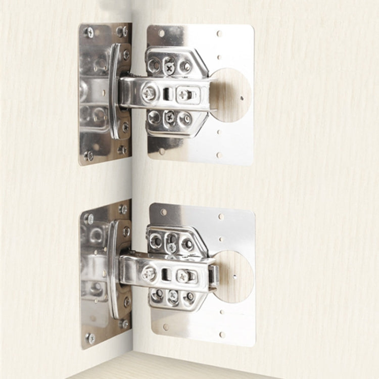 304 Stainless Steel Hinge Hydraulic Damping Mute Thickening Buffer Hinge (Set)