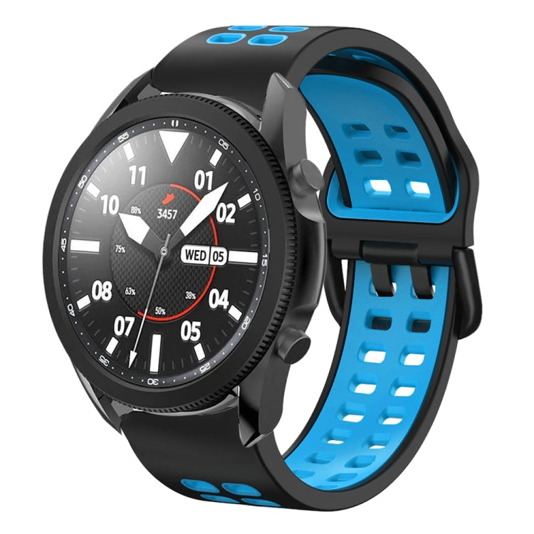 For Samsung Galaxy Watch 5 Pro  45mm 20mm Breathable Two-Color Silicone Watch Band