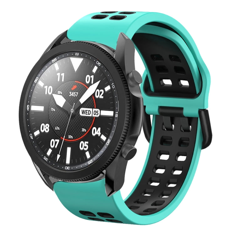 For Samsung Galaxy Watch 5 Pro  45mm 20mm Breathable Two-Color Silicone Watch Band