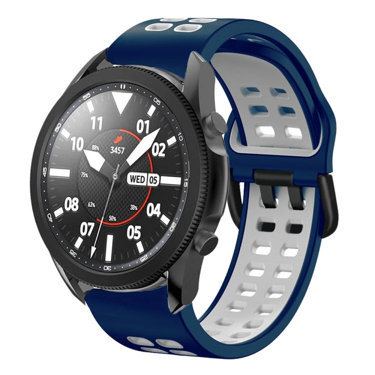 For Samsung Galaxy Watch 5 Pro  45mm 20mm Breathable Two-Color Silicone Watch Band