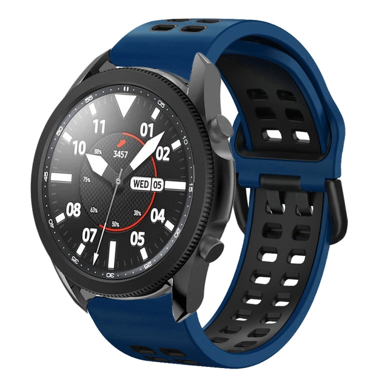 For Samsung Galaxy Watch 5 Pro  45mm 20mm Breathable Two-Color Silicone Watch Band