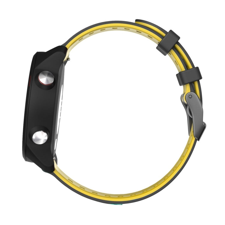 For Samsung Galaxy Watch 5  40mm 20mm Two-Color Silicone Watch Band