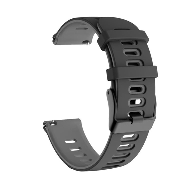 For Samsung Galaxy Watch Active 2 20mm Two-Color Silicone Watch Band