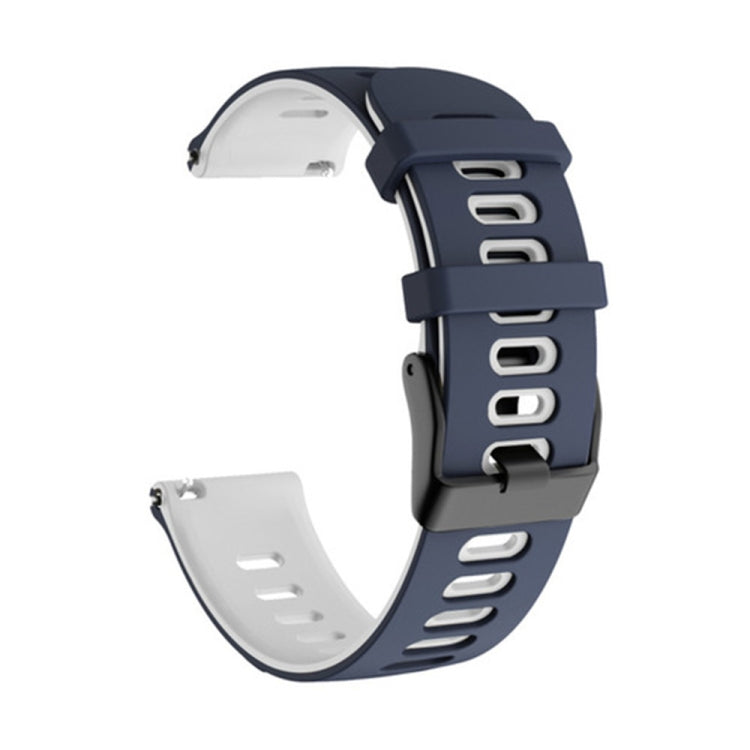 For Samsung Galaxy Watch Active 2 20mm Two-Color Silicone Watch Band