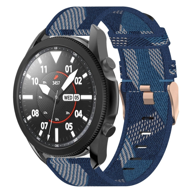 For Samsung Galaxy Watch5 Pro 45mm 20mm Nylon Woven Watch Band