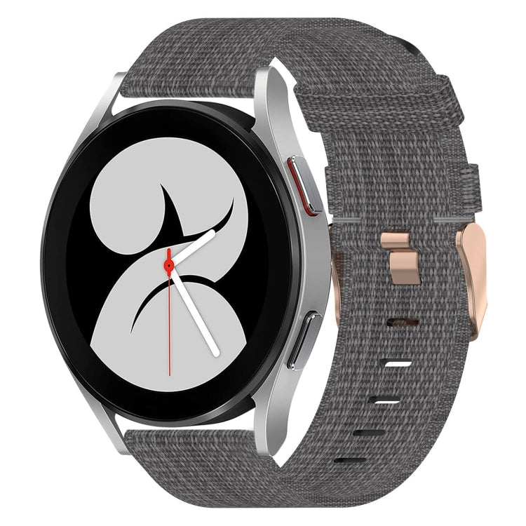 For Samsung Galaxy Watch4 40mm 20mm Nylon Woven Watch Band