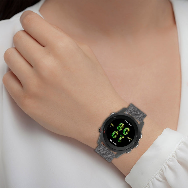 For Samsung Galaxy Watch4 40mm 20mm Nylon Woven Watch Band