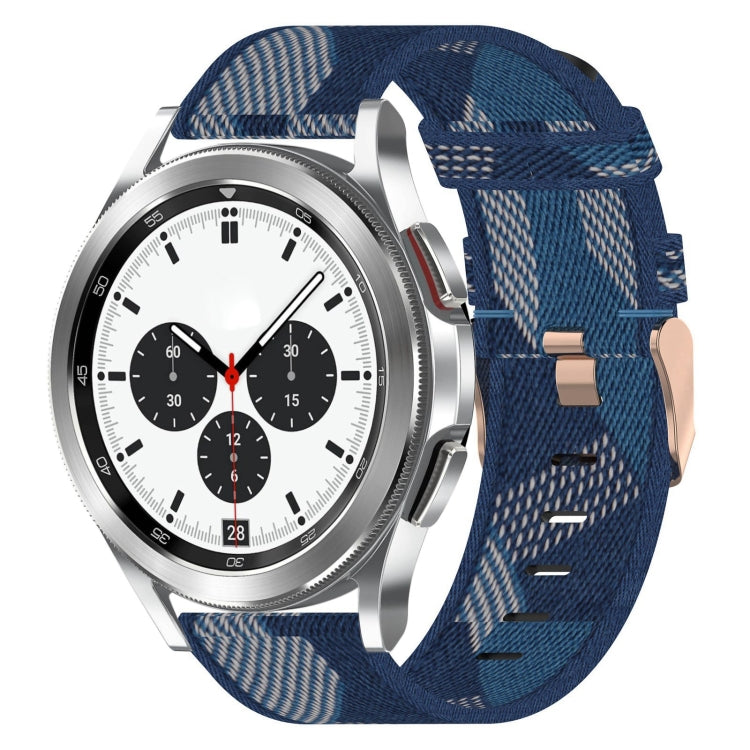 For Samsung Galaxy Watch4 Classic 42mm 20mm Nylon Woven Watch Band